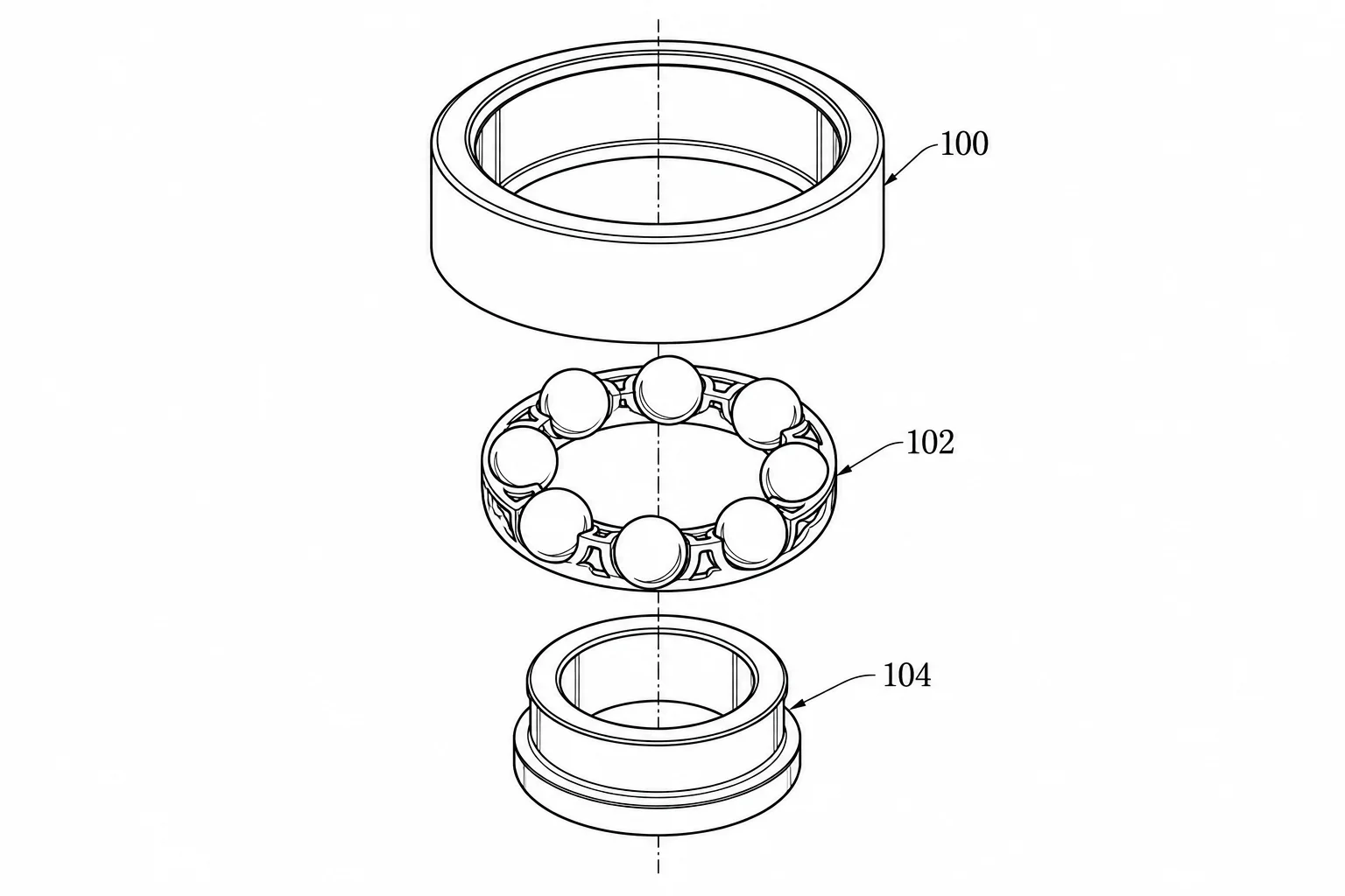 Check bearing races and repeated balls