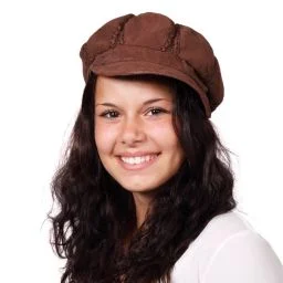 Stock portrait for a fictional example profile